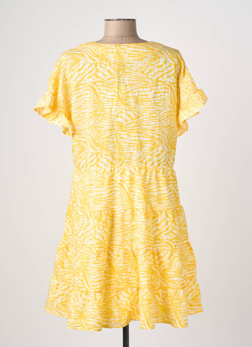 Rochie scurtă mâneci scurte mâneci scurte galben VILA femme