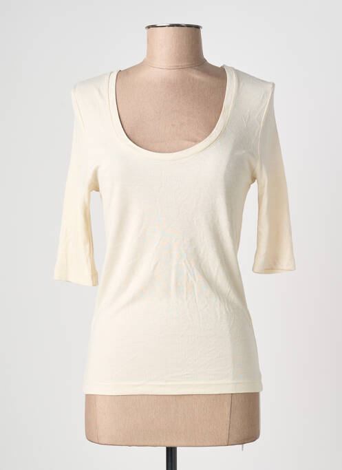 Tricou bej ASTRID BLACK LABEL femme