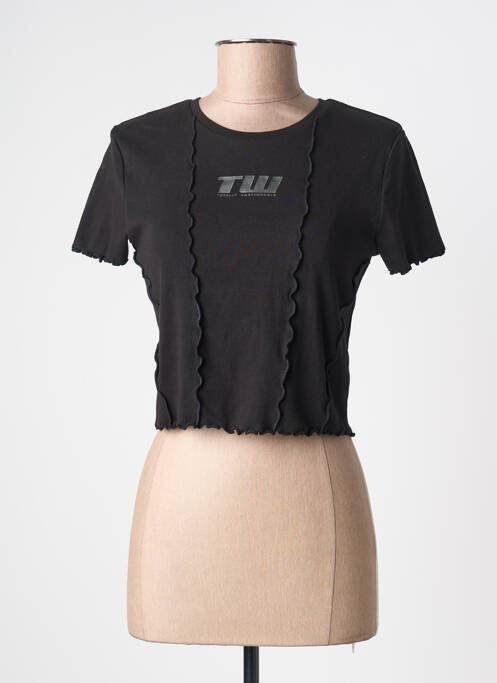 Tricou negru TALLY WEIJL femme