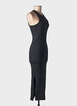 Rochie lungă fără mâneci fără mâneci negru ONLY femeie