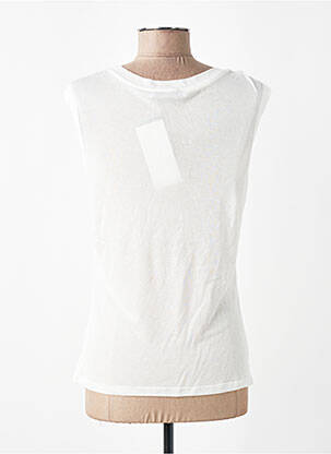 Tricou alb MANGO femeie