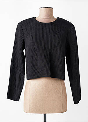 Top negru ASTRID BLACK LABEL femeie