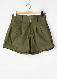Șort verde NAF NAF femme