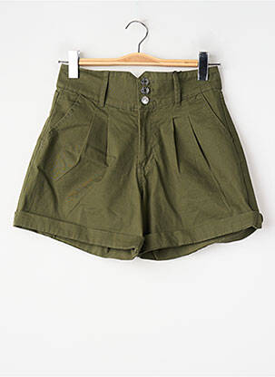 Șort verde NAF NAF femme