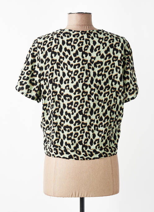 Cămașă mâneci scurte mâneci scurte verde VERO MODA femme