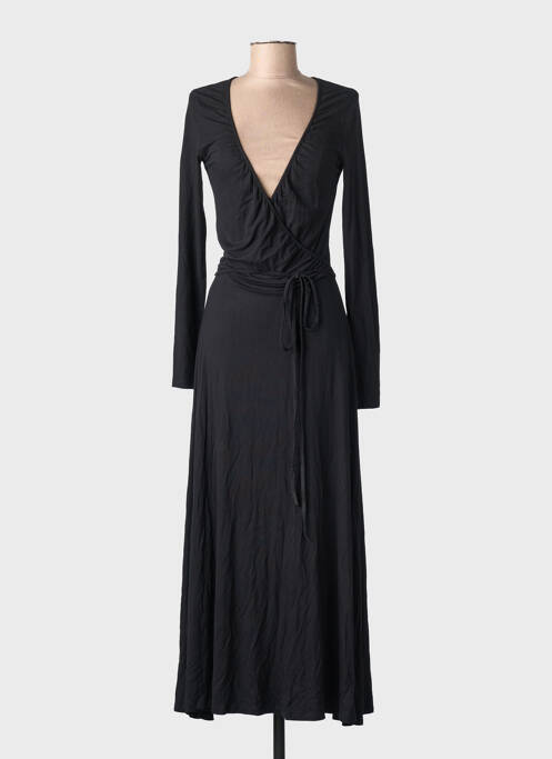 Rochie lungă negru ASTRID BLACK LABEL femme