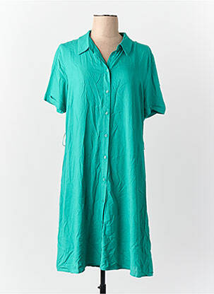 Rochie scurtă mâneci scurte mâneci scurte verde VILA femeie