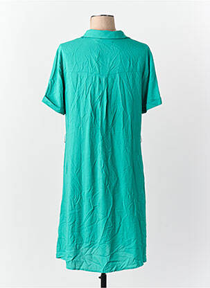Rochie scurtă mâneci scurte mâneci scurte verde VILA femeie