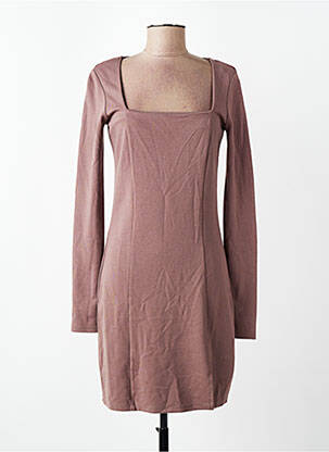 Rochie scurtă maro TALLY WEIJL femeie