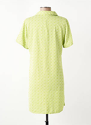Rochie scurtă mâneci scurte mâneci scurte verde ONLY femeie