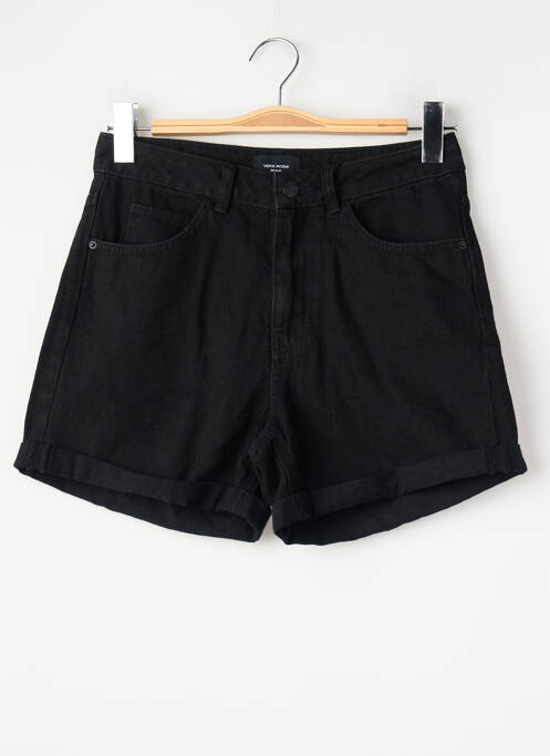 Șort talie înaltă talie înaltă negru VERO MODA femme