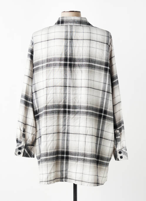 Cămașă mâneci lungi mâneci lungi gri ONLY femme