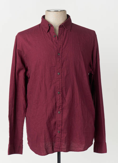 Cămașă cu mâneci lungi violet JACK & JONES homme