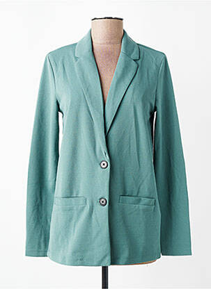 Sacou guler tip costum verde JACQUELINE DE YONG femeie