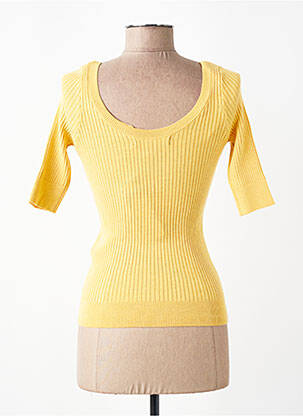 Pulover auriu VERO MODA femeie