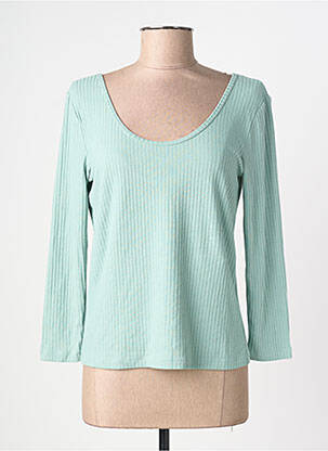 Tricou verde MANGO femeie