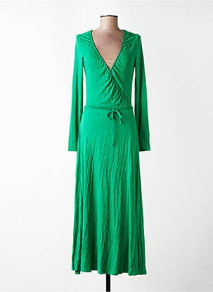 Rochie lungă verde ASTRID BLACK LABEL femeie