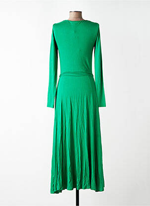 Rochie lungă verde ASTRID BLACK LABEL femeie