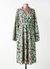 Rochie lungă mâneci lungi mâneci lungi verde VERO MODA femme
