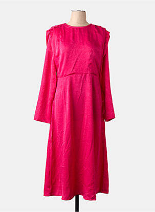 Rochie lungă roz VILA femeie