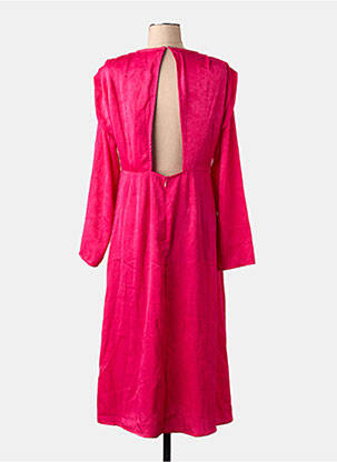 Rochie lungă roz VILA femeie