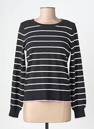 Pulover guler rotund negru VERO MODA femme