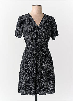 Rochie scurtă mâneci scurte mâneci scurte negru ONLY femeie
