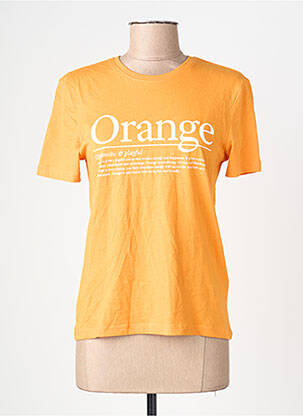 Tricou portocaliu ONLY femme