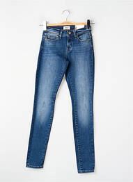 Blugi skinny conic albastru ONLY femeie