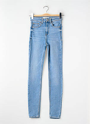Blugi skinny albastru MANGO femeie
