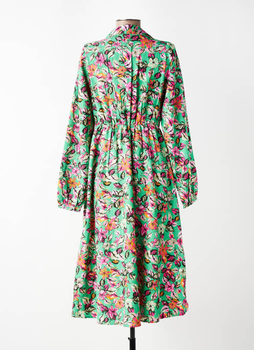 Rochie lungă mâneci lungi mâneci lungi verde VERO MODA femme
