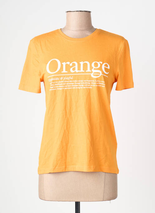 Tricou portocaliu ONLY femme