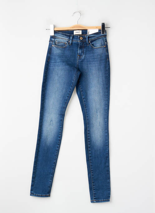 Blugi skinny conic albastru ONLY femme