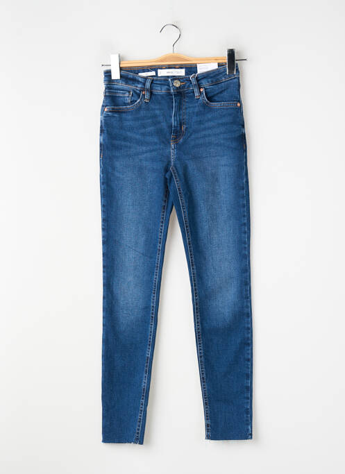 Blugi skinny albastru MANGO femme