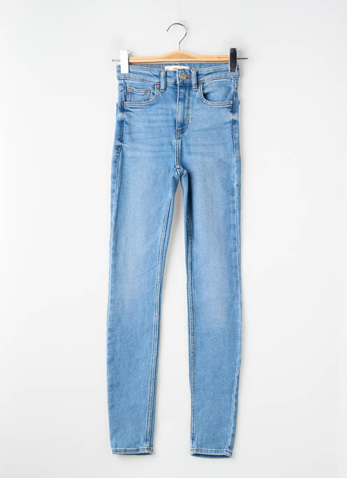 Blugi skinny albastru MANGO femme