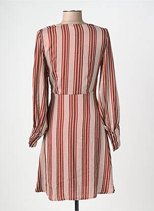 Rochie scurtă maro VILA femeie