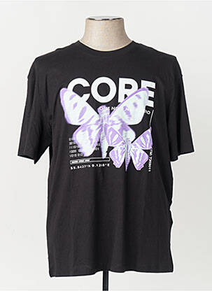 Tricou negru JACK & JONES bărbat