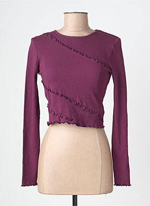 Tricou violet TALLY WEIJL femeie