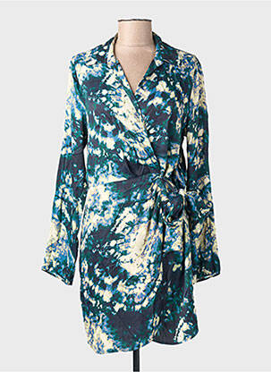 Rochie midi verde MANGO femeie