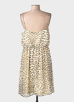 Rochie scurtă fără mâneci fără mâneci maro VERO MODA femeie