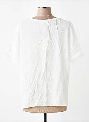 Tricou guler în v alb JACQUELINE DE YONG femeie