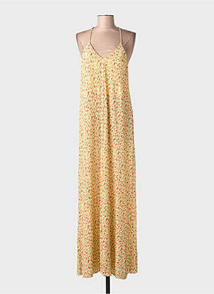 Rochie lungă galben ONLY femeie