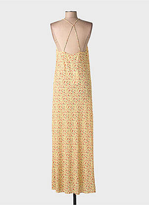 Rochie lungă galben ONLY femeie