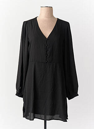 Rochie midi mâneci lungi mâneci lungi negru JACQUELINE DE YONG femeie