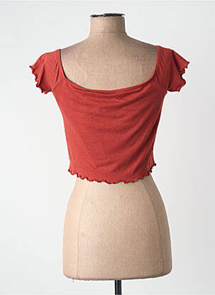 Tricou mâneci scurte mâneci scurte maro VERO MODA femeie