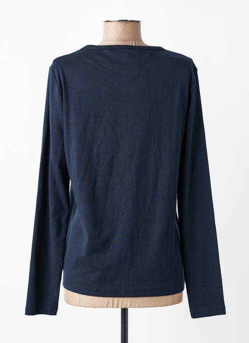 Tricou albastru MANGO femme