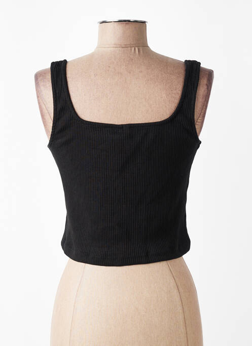 Top guler pătrat fără mâneci negru PIECES femme