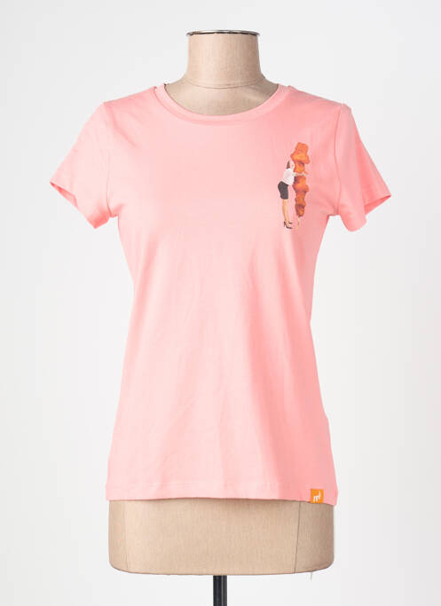 Tricou roz MORA femme
