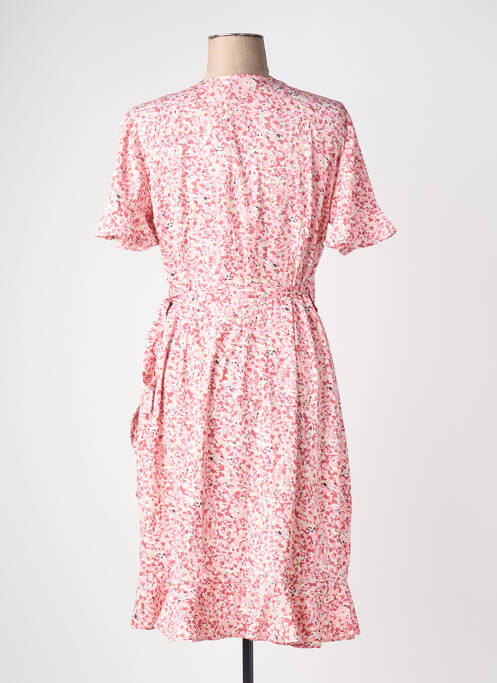 Rochie scurtă mâneci scurte mâneci scurte roz ONLY femme