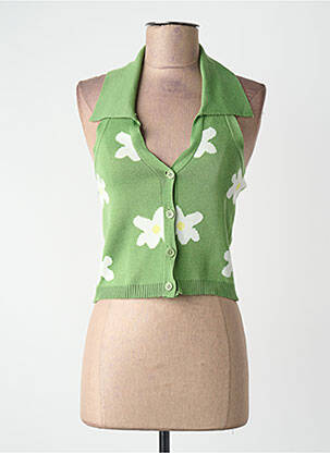 Top verde DAISY STREET femme